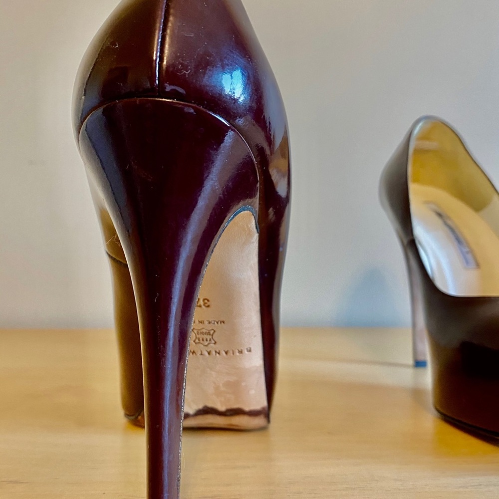 ✨HOST PICK✨ Brian Atwood Burgundy Maniac Pumps ♥️ - Picture 10 of 13